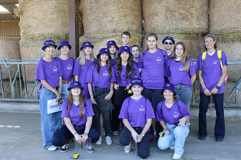 Les violets de Chaumont, surmotivés tout au long de la journée, ont remporté l’épreuve collective. © Photo Marion FALIBOIS