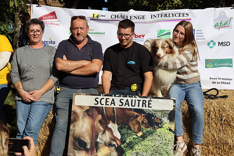 Cette année, c’est l’exploitation de la famille Sautré qui s’est proposée d’accueillir l’événement en terres vosgiennes. © Photo Marion FALIBOIS