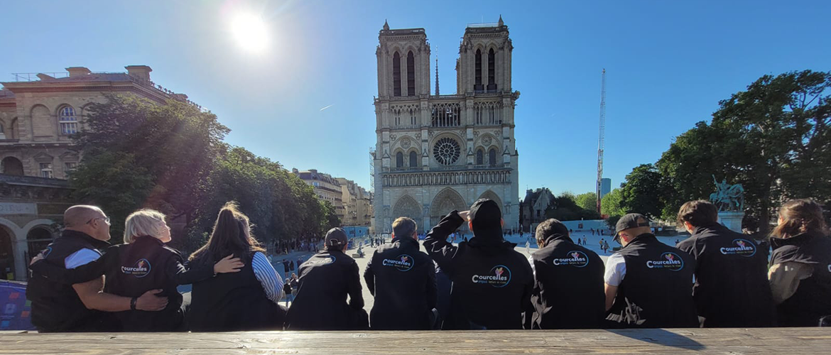 Le voyage à Paris fut l’occasion de visiter Notre-Dame de Paris et le Sacré-Cœur. © Campus d'enseignement agricole de Courcelles-Chaussy