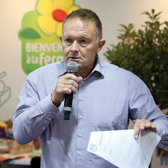 Pour Fabrice Couturier, «ces conditions météo ont mis en évidence la fragilité de nos exploitations». Photo Richard Cremonini