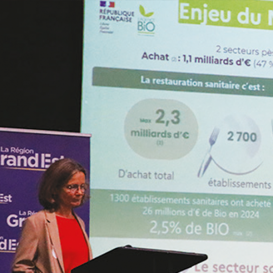 Les secteurs sanitaire et médico-social offrent d’importants débouchés pour le développement du bio régional. © Aurélie JOZWIK