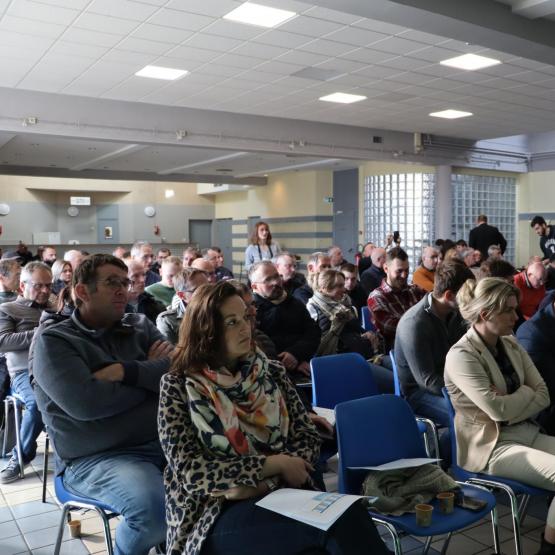 L’assemblée de la section nord, qui compte 651 adhérents dont 13 Jeunes agriculteurs, s’est déroulée le 18 novembre, à Dieulouard. Photo : H.Flamant