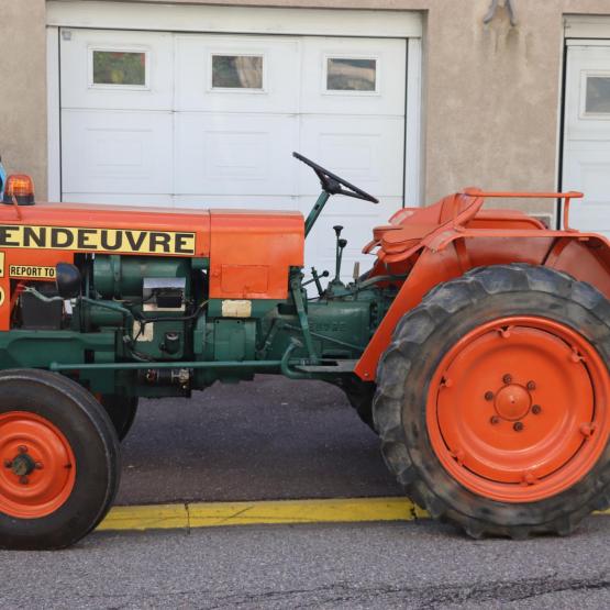 L’association des 3M, fidèle au poste avec ses vieux tracteurs.