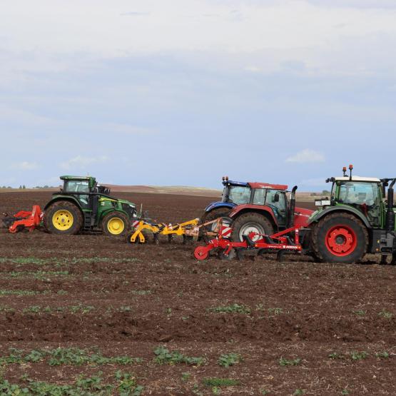 La journée technique a permis de faire le point entre phénomènes de modes et avancées techniques,  en comparant des nouveaux et anciens outils. (Crédit photo : Justine JORIS)