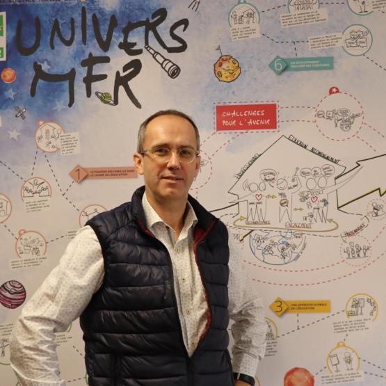 Au sein des Maison Familiales et Rurales, « on met l’accent sur le savoir-être », insiste Daniel Gillet, directeur du réseau MFR Grand Est. Photo : H.Flamant