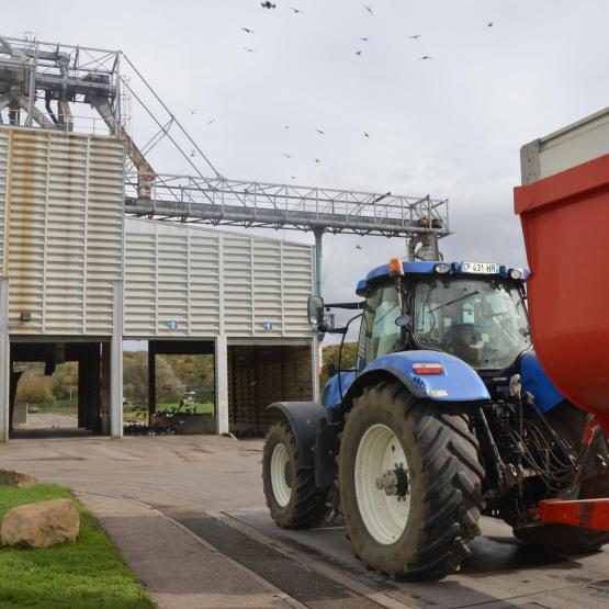 La coopération agricole Grand Est regroupe près de 200 coopératives agricoles intervenant sur l’ensemble des productions régionales : céréales, vin, lait, viande, luzerne, sucre, bois, fruits et légumes, approvisionnement, services. Photo : H.Flamant