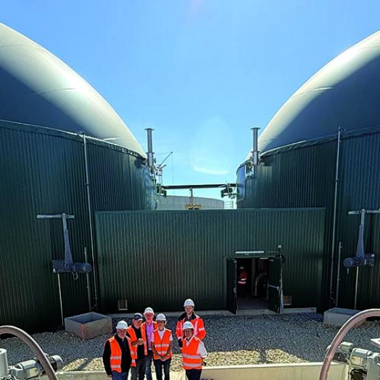 Avec Méthaservisse, il s’agit du premier projet commun entre Emc2 et Suez pour porter une activité de méthanisation. Photo DR
