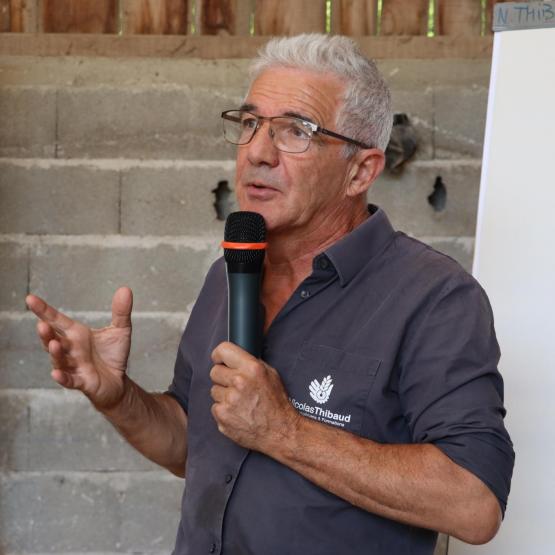 Nicolas Thibaud, ingénieur agronome et formateur pour la qualité du grain - J. JORIS