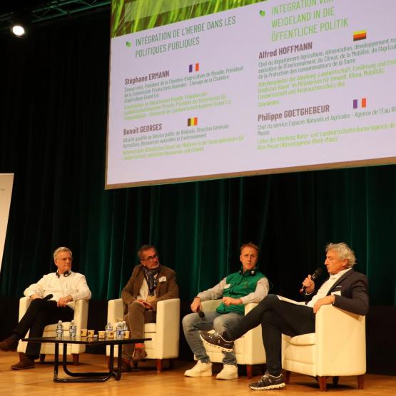 De g. à d. : Benoît Georges (Belgique), Philipe Goetghebeur (France), Stéphane Ermann (France) et Alfred Hoffmann (Allemagne).