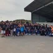 Le groupe des 90 participants. Photos : S.Roussel