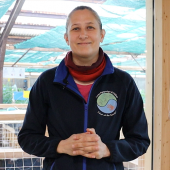 Noémie Charpentier a créé la ferme aquaponique de l’Abbaye en 2019. Photo Mélanie Becker