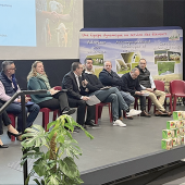 L’assemblée générale était articulée autour d’une table ronde visant à répondre aux préoccupations des jeunes par rapport à l’installation en agriculture. © Photo DR