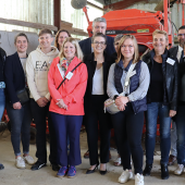 8 professionnelles des filières agricole et agroalimentaire sont venues partager la réalité de leurs métiers © Photo Aline Aubry