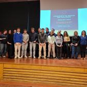 La promotion des bac STAV "aménagement". Photo DR.