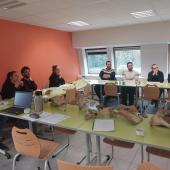 Au travers de cette formation, les éleveurs apprennent à détecter les anomalies avant qu'elles n'évoluent en pathologies plus sérieuses. Photo DR.
