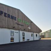La toute nouvelle Fromagerie du Pichet. Photo : M.Becker. 