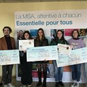 Les jeunes des villages du Toulois (3e) ; le conseil municipal des jeunes de Moncel-sur-Seille (1er) et l’association « Plein Air Donon » (2e). Photo : DR