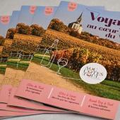 La magazine AOC Côtes de Toul a pour but de promouvoir le patrimoine local de la viticulture auprès des enceintes de tourisme.