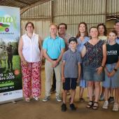 Les organisateurs et partenaires d’Agrimax ont dévoilé les contours de la prochaine édition, le 7 juillet, à Chazelles-sur-Albe. © Hélène FLAMANT