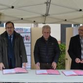 Le 1er contrat de territoire « Eau et climat » de Meurthe-et-Moselle a été signé le 18 mai. Photo : H.Flamant