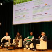 De g. à d. : Benoît Georges (Belgique), Philipe Goetghebeur (France), Stéphane Ermann (France) et Alfred Hoffmann (Allemagne).