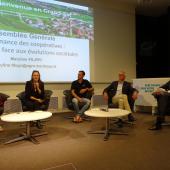 L'engagement des coopératives face aux évolutions sociétales, tel était le thème de la table ronde organisée par La Coopération Agricole Grand Est, le 12 octobre, à Metz. Photo : JL.Masson