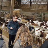 Le bâtiment de post-sevrage va passer en ventilation dynamique par surpression. PHOTO DL.