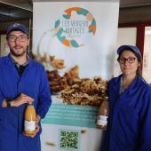 Adrien et Vanessa Wellerich sont propriétaires des Vergers Partagés de Lorraine depuis 2022. (Crédit photo : J.JORIS)