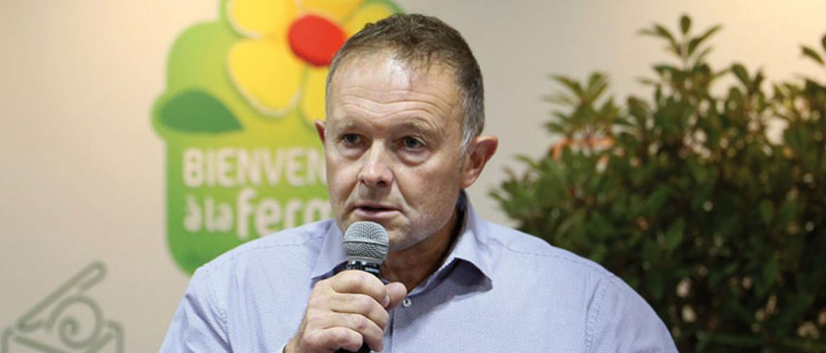 Pour Fabrice Couturier, «ces conditions météo ont mis en évidence la fragilité de nos exploitations». Photo Richard Cremonini