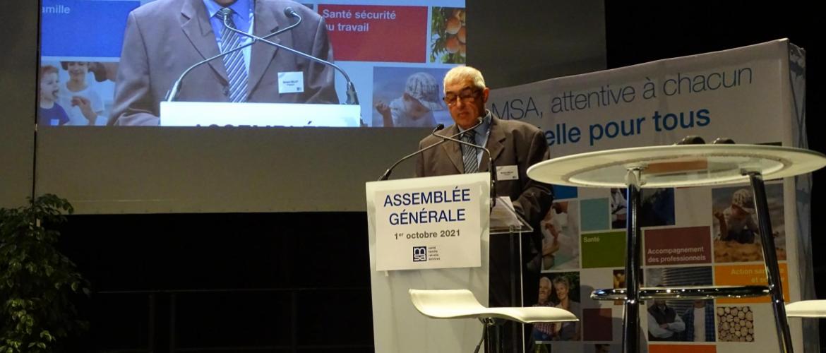 Bernard Helluy a détaillé les cinq engagements du projet stratégique à cinq ans.