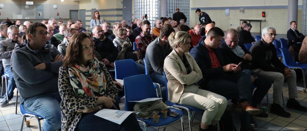 L’assemblée de la section nord, qui compte 651 adhérents dont 13 Jeunes agriculteurs, s’est déroulée le 18 novembre, à Dieulouard. Photo : H.Flamant