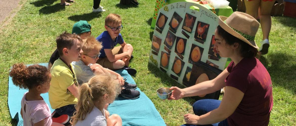 Les plus petits pourront participer à différents ateliers : « de la poule à l’œuf », « câlin lapins » et « dessine-moi un mouton ». Photo : DR