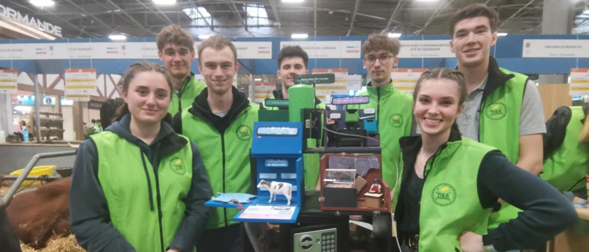 Les sept étudiants ont conçu un escape game qu’ils ont animé durant les cinq jours du TIEA. Le jeu a été apprécié par le jury et le grand public. Photo : H.Flamant.