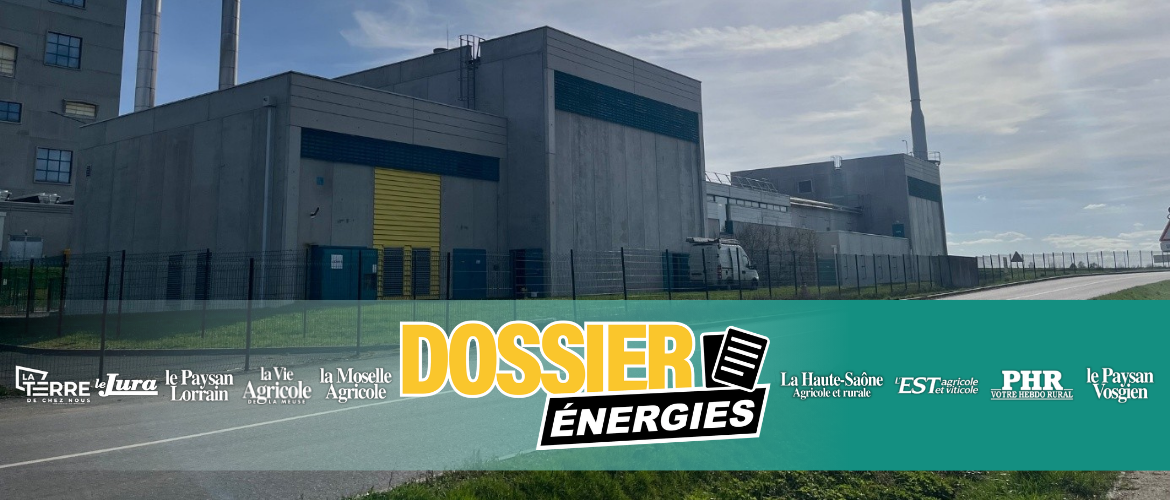 Les chaudières et les tours de séchage se trouvent sur le même site que la fromagerie de Bulgnéville mais elles sont séparées de celle-ci par un axe routier. © Groupe Ermitage