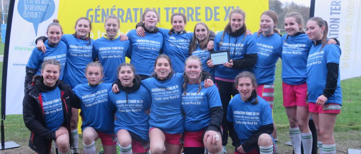 L’équipe Féminine de Pixérécourt, qualifiée pour la finale nationale. Photo : H.Flamant