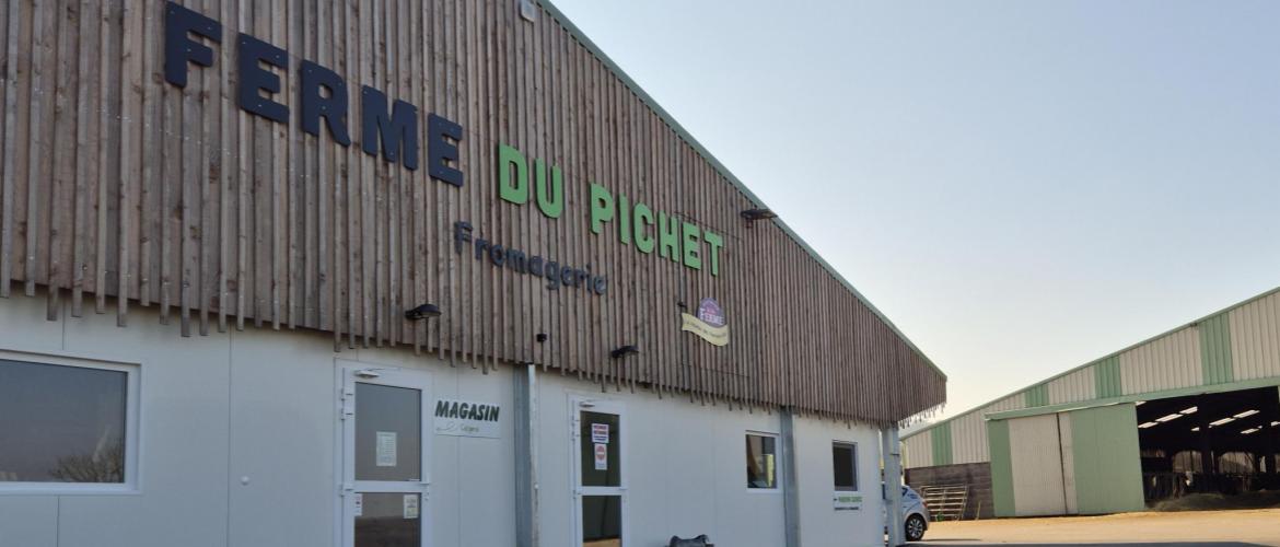 La toute nouvelle Fromagerie du Pichet. Photo : M.Becker. 
