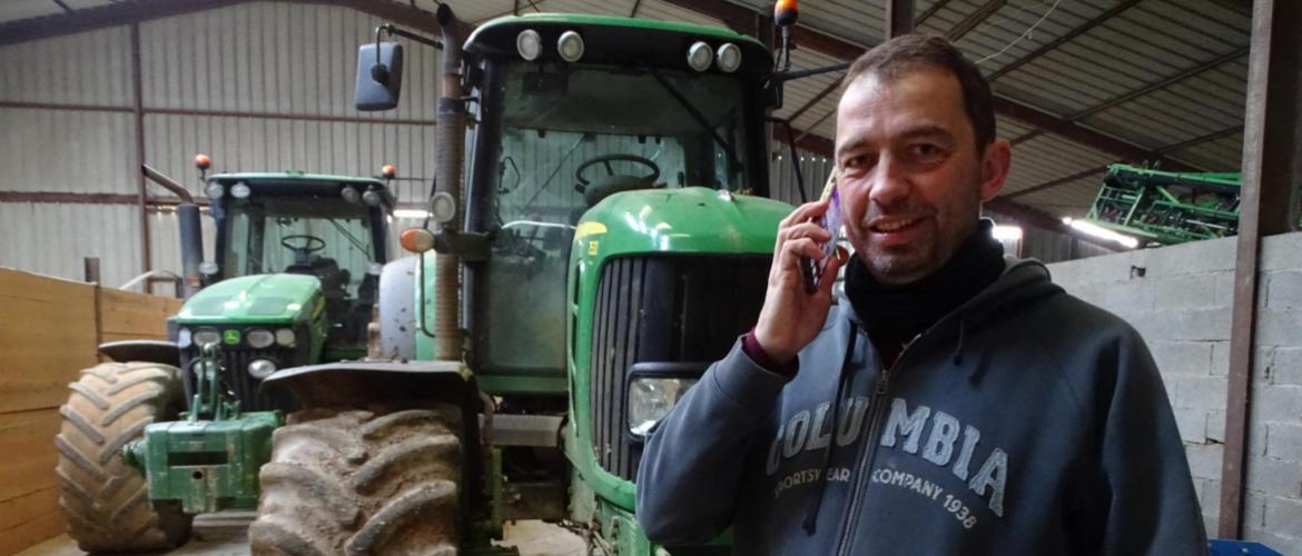Jérémy Jenneson : « Le sujet urgent est celui de la vaccination à la veille des mises à l’herbe ». Photo : JL.Masson