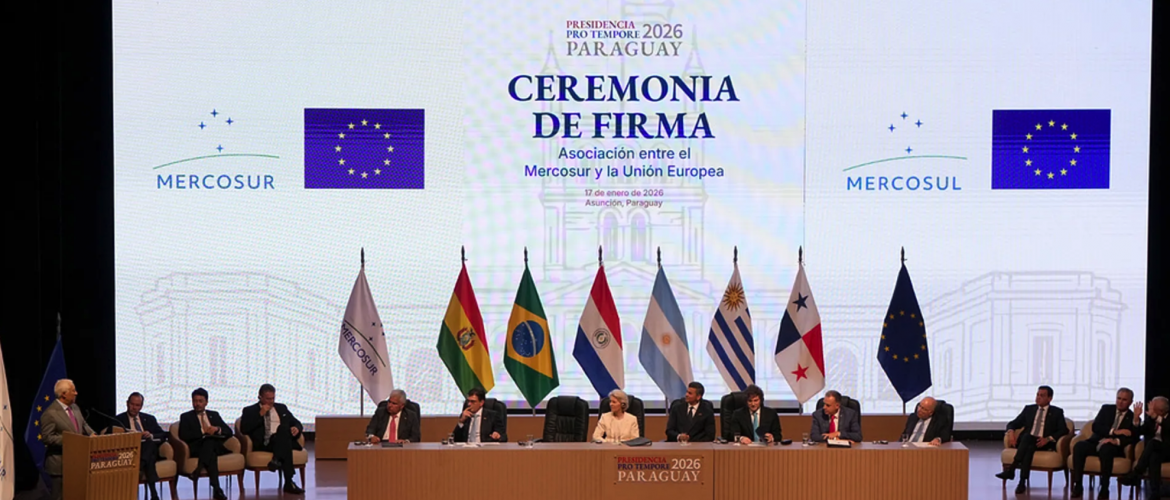 Les pays latino-américains du Mercosur et l’Union européenne (UE) ont signé, samedi 17 janvier au Paraguay un traité qualifié d’«historique», entre ces des deux blocs . Photo DR.