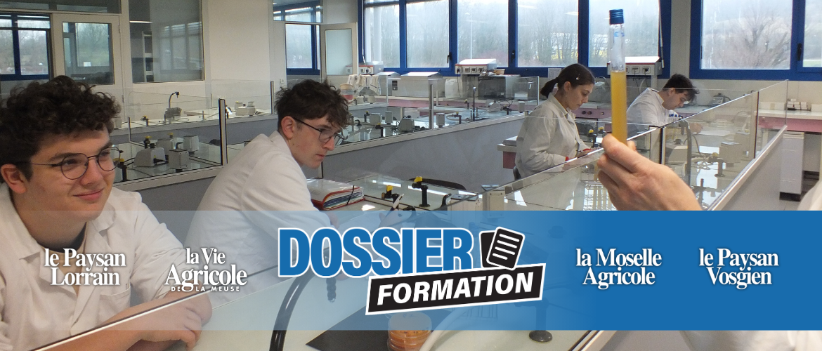 La formation du Bts bénéficie d’enseignements concrets avec de nombreux travaux pratiques, réalisés soit dans le hall alimentaire, soit en laboratoire. (Crédit photo : A.JOZWIK)