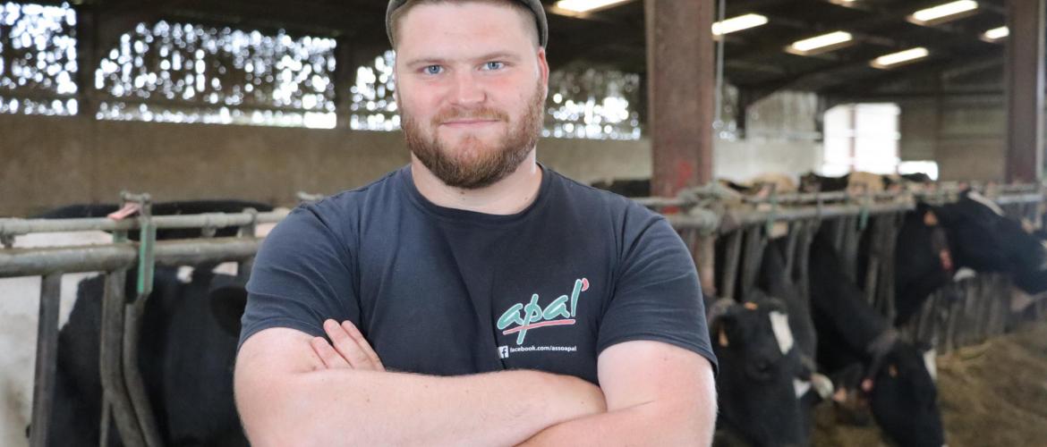 Paul Tallotte : agriculteur, co-responsable des installations chez  les Ja, président du Pai 54, professeur en agroéquipements au  lycée de Pixerécourt et père de famille.