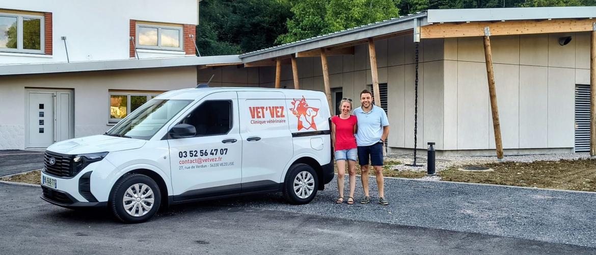 Aurélien et Marie sont prêts à accueillir la clientèle. Photo DR.